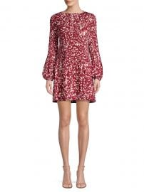 Pleated Bodice Mini Dress by Maje at Saks Fifth Avenue